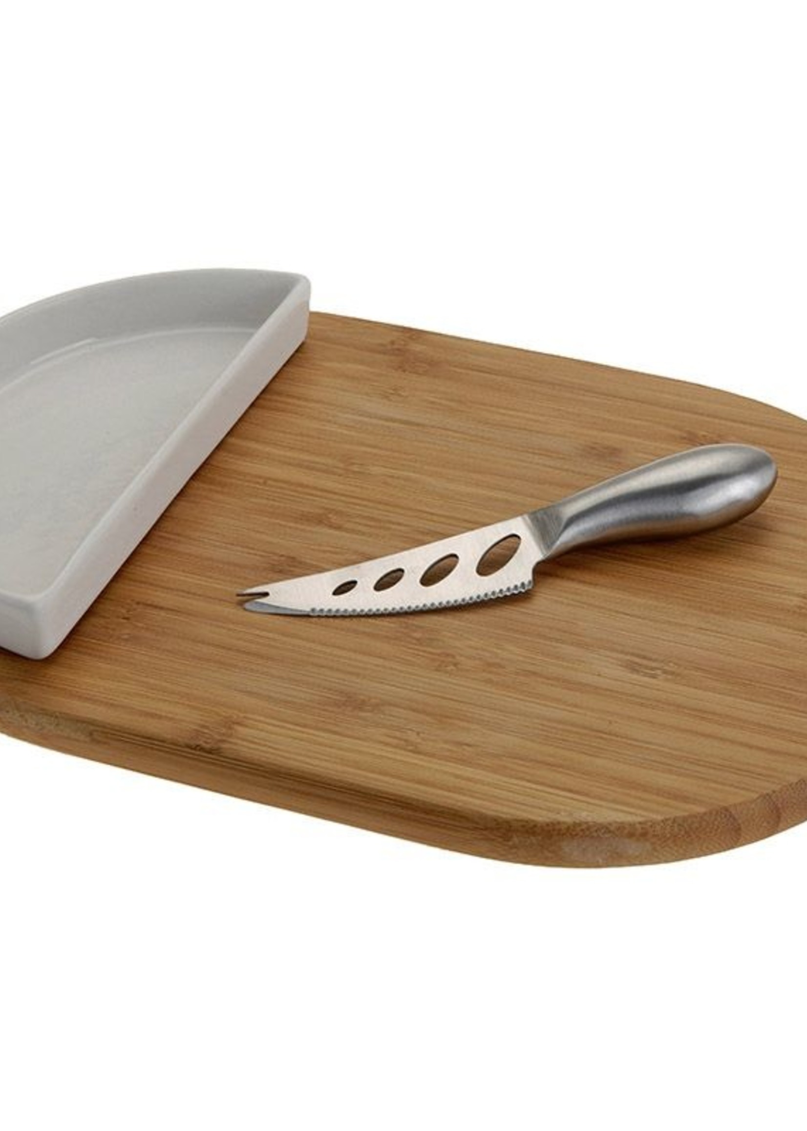 Excellent Houseware Kaasplank (30x19.5) met bakje en mes