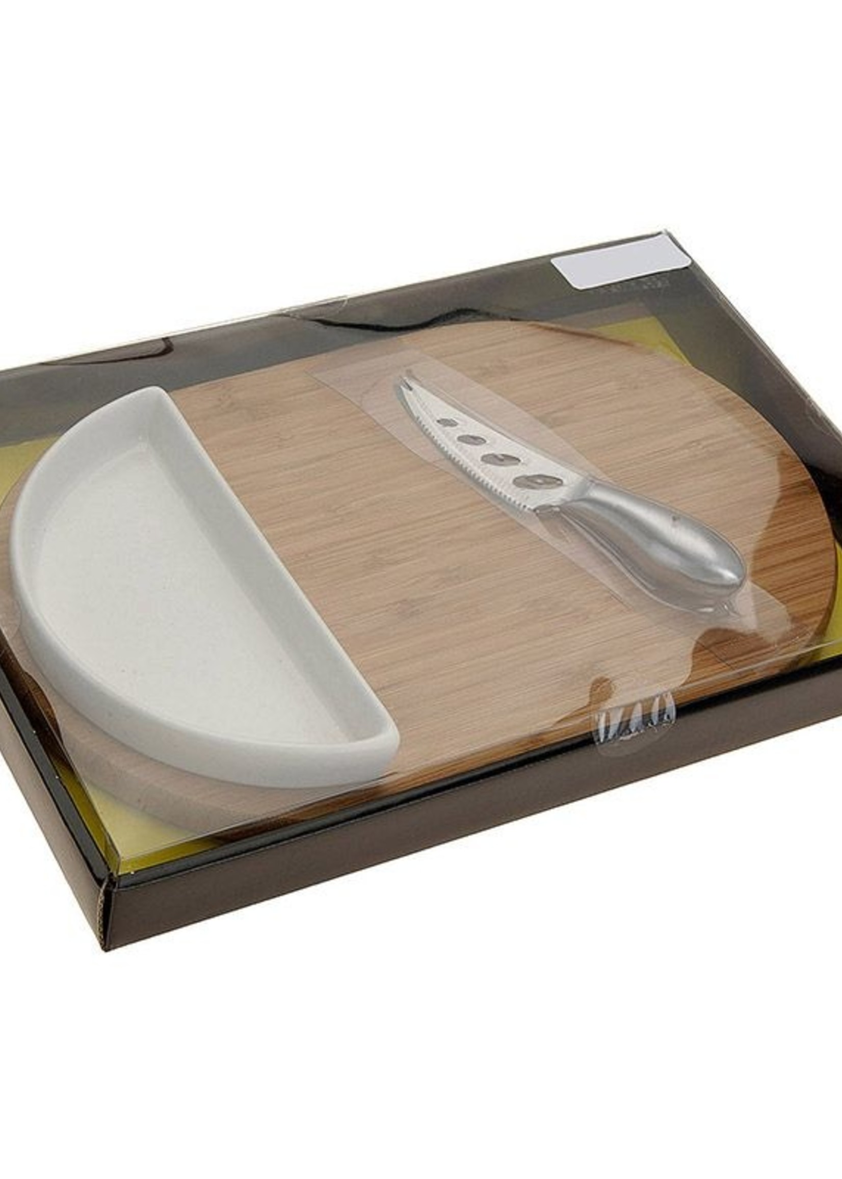 Excellent Houseware Kaasplank (30x19.5) met bakje en mes