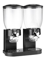 Haushalt International Muesli dispenser - dubbel - zwart