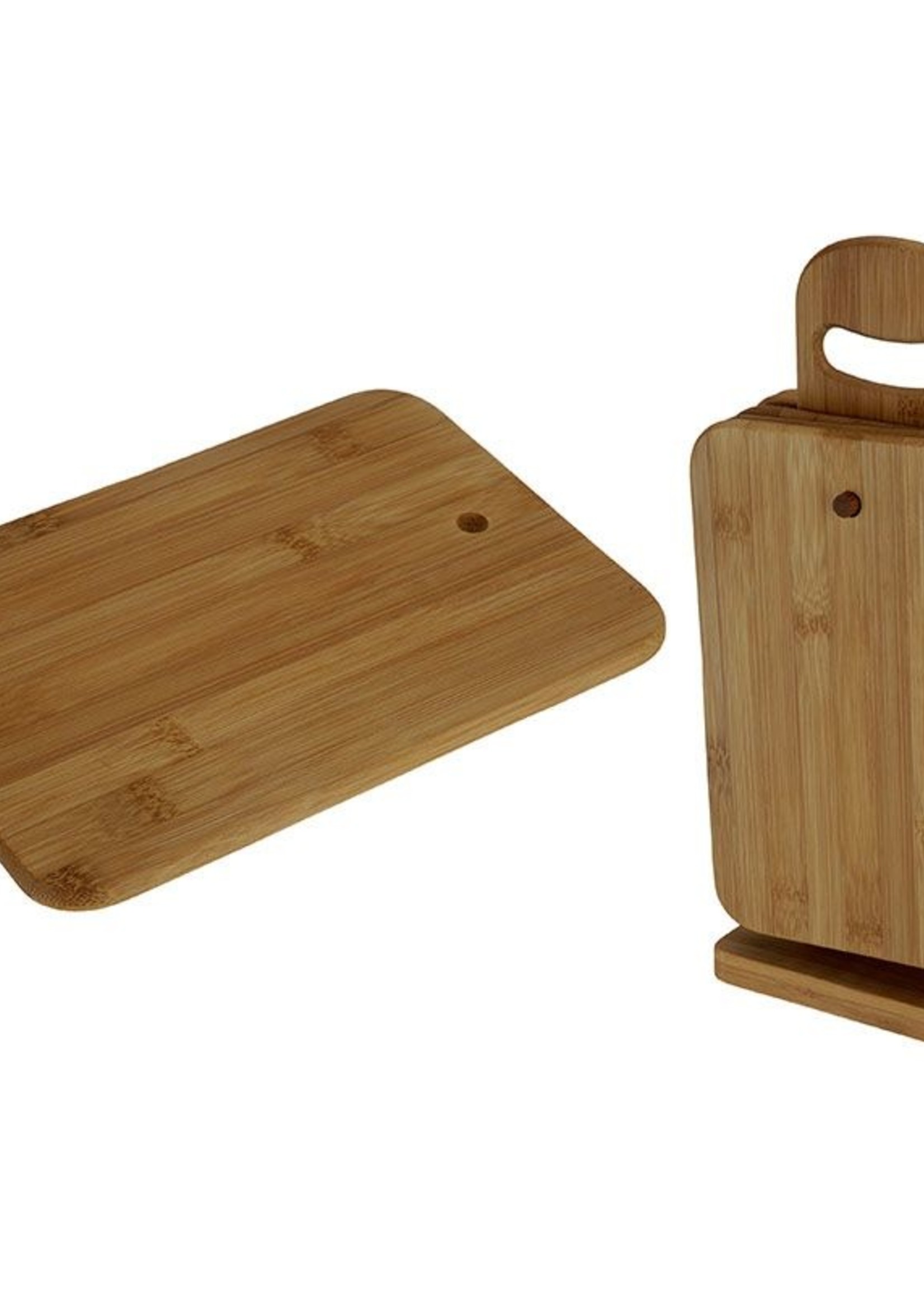 Excellent Houseware Snijplanken op standaard 7 delig