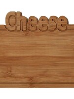Excellent Houseware Bamboe snijplank -Cheese - 25x17cm