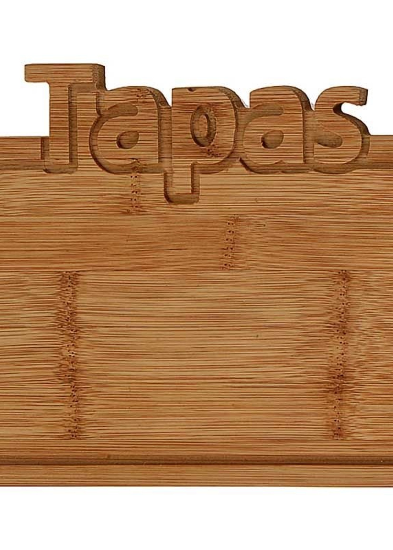 Excellent Houseware Bamboe snijplank -Tapas - 25x17cm