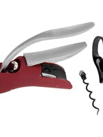 Excellent Houseware Luxe Kurkentrekker met foliesnijder rood
