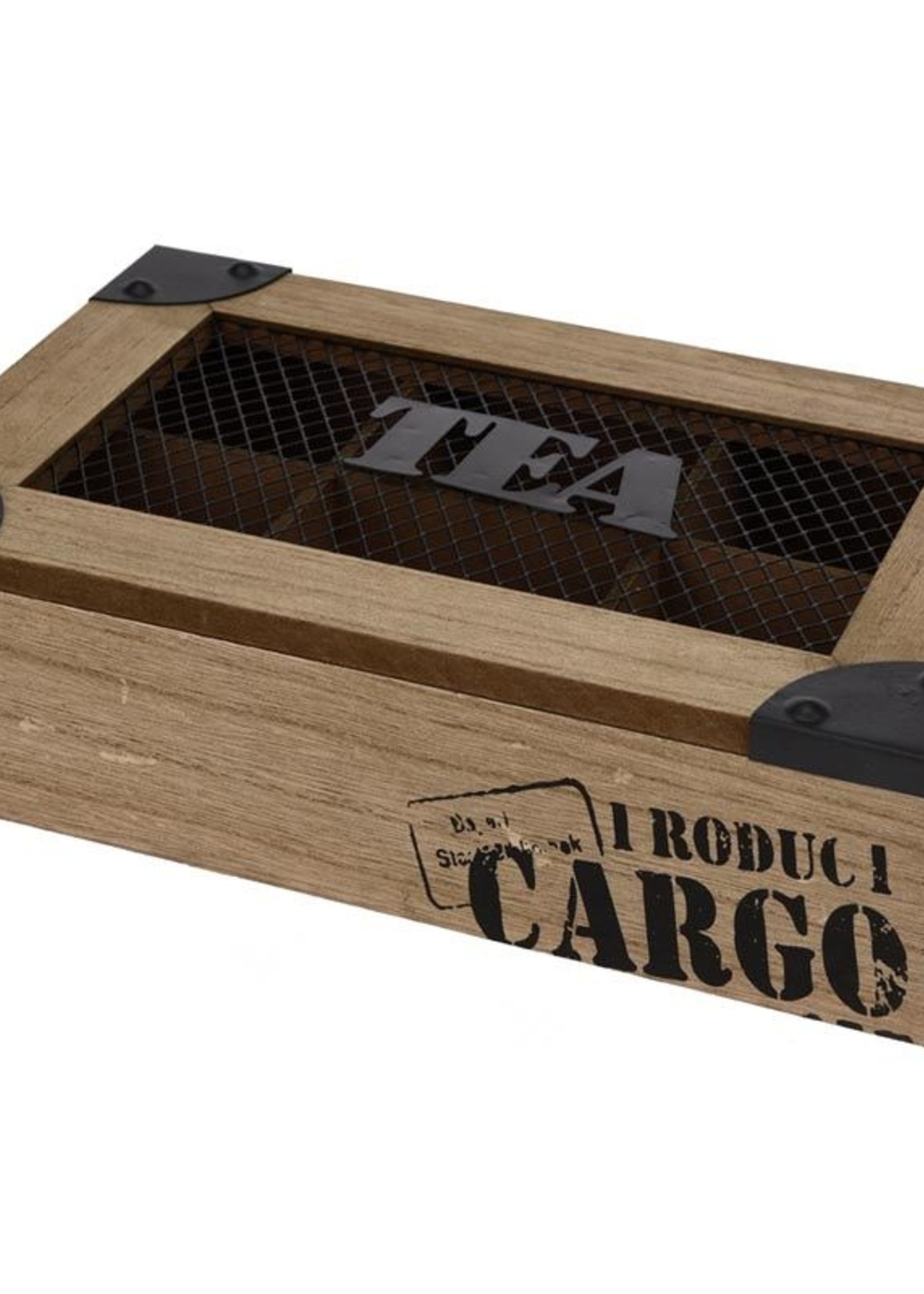 Theekist 6 vaks - Cargo
