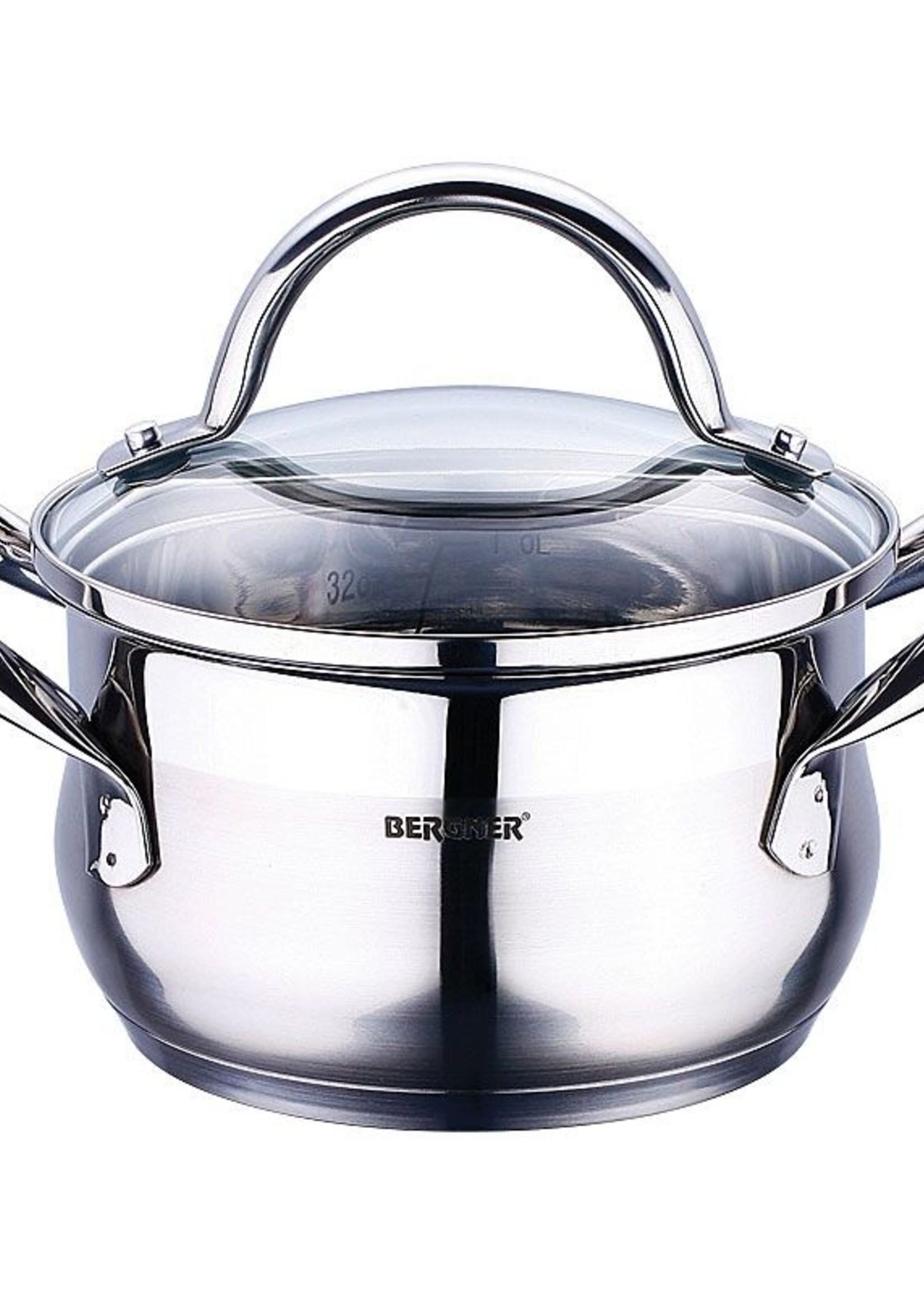 Bergner RVS 18/10 kookpan 24cm - 5,6 liter