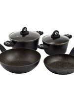 Bergner Pannenset Orion - inductie - marmer coating