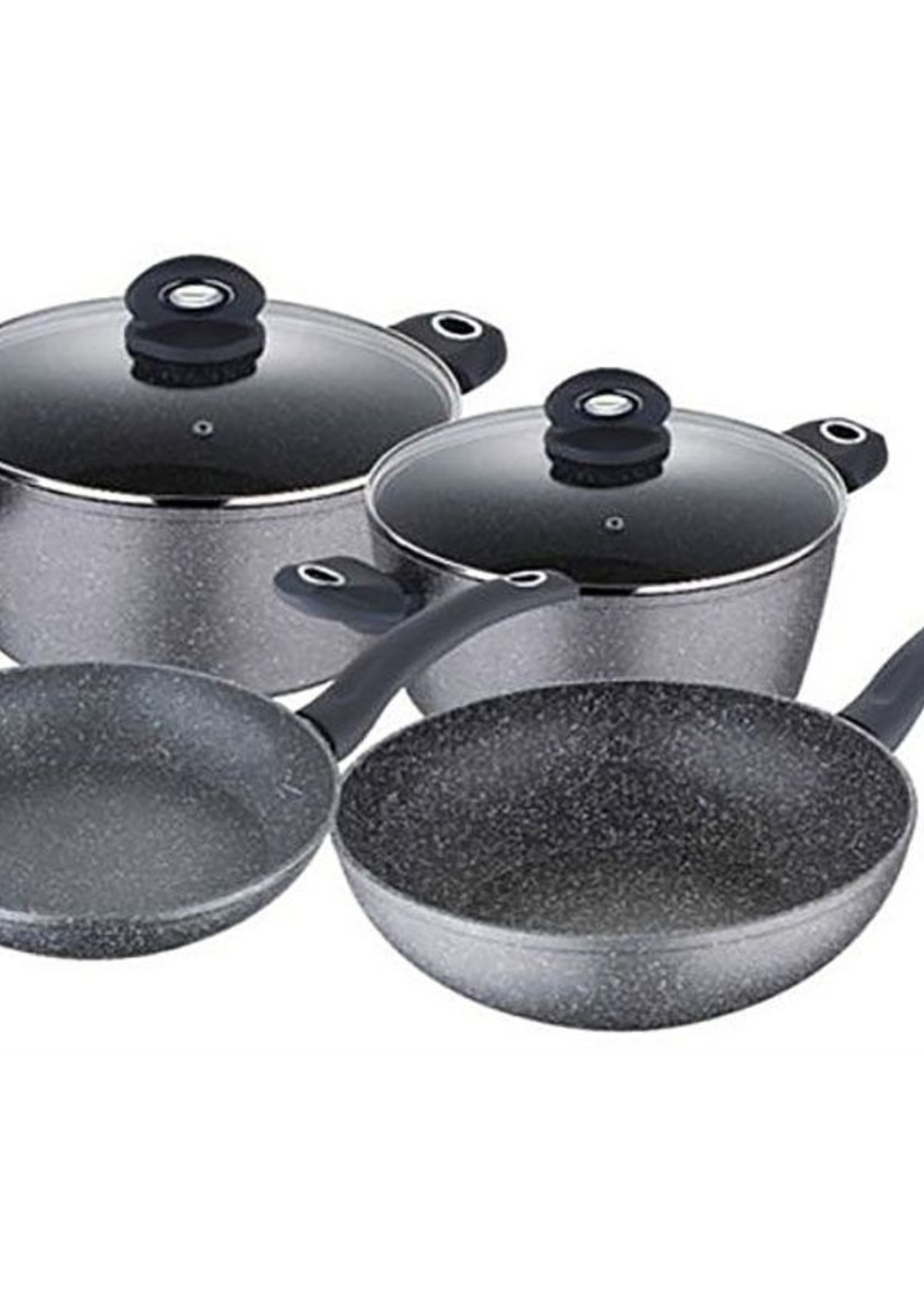 Bergner Pannenset Orion - inductie - marmer coating