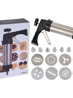 Excellent Houseware Koekjespistool - set 17-delig