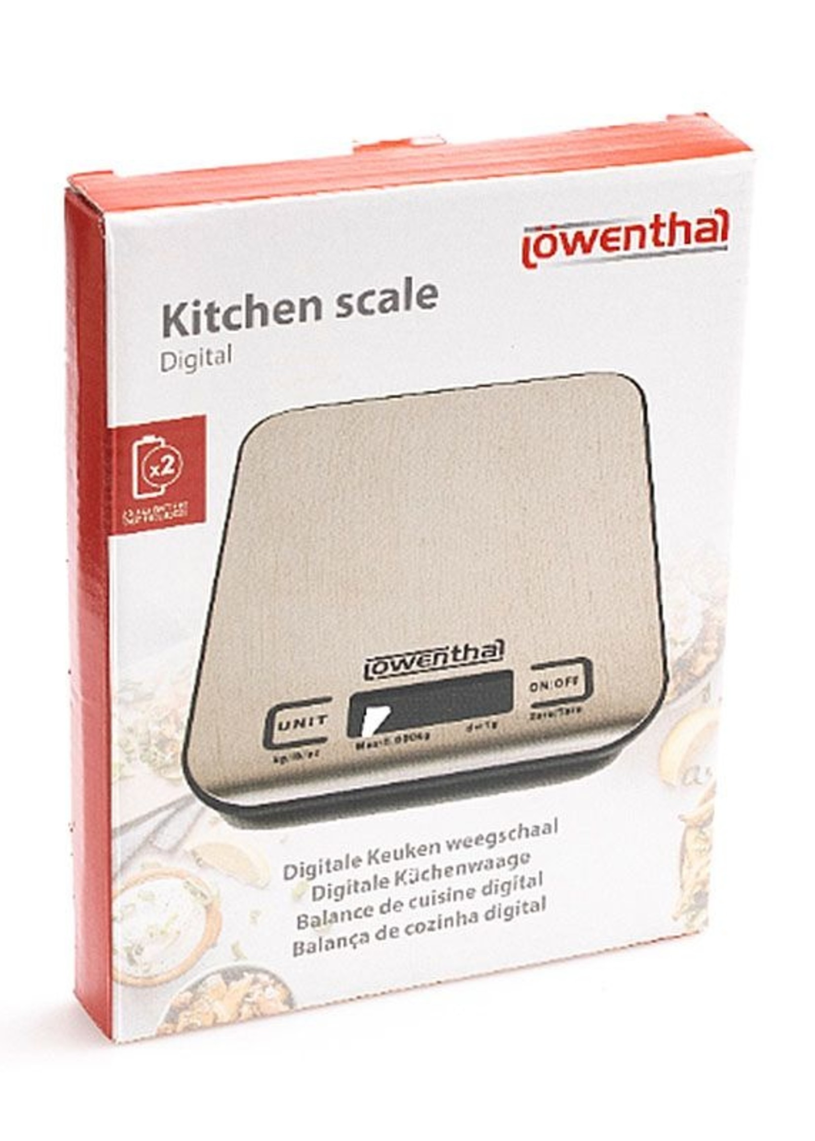 Lowenthal Digitale Keukenweegschaal