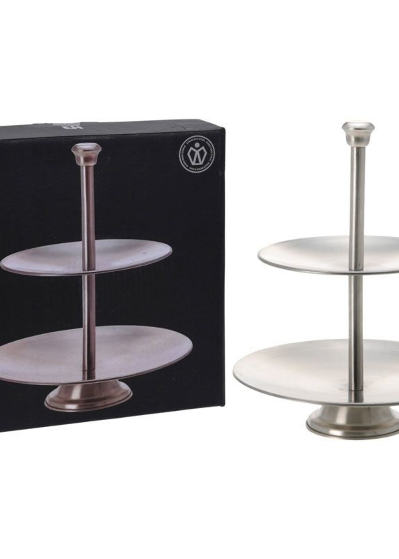 Excellent Houseware Etagere 26cm - RVS