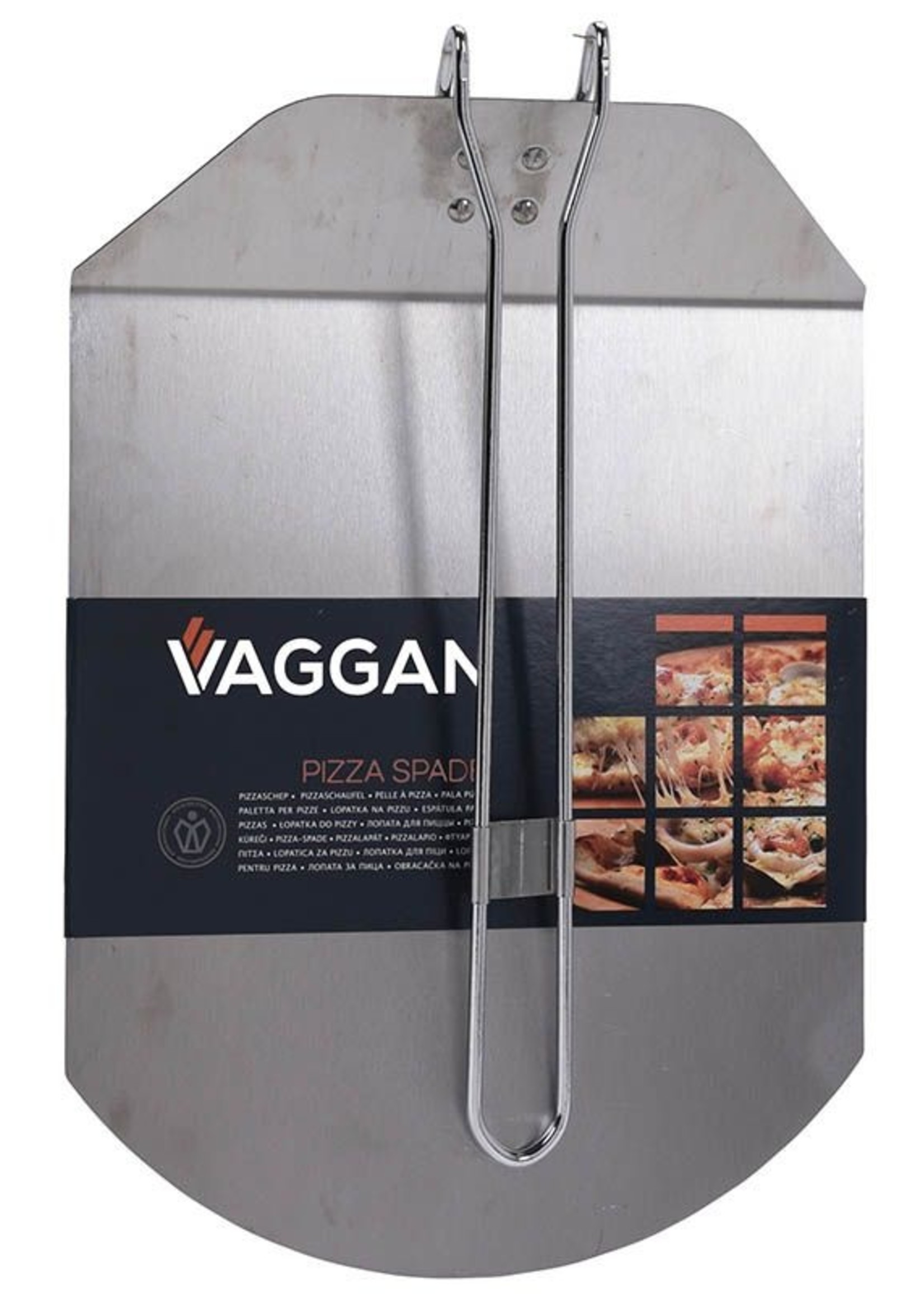 Vaggan Pizza schep - inklapbaar - RVS