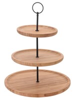 Excellent Houseware Etagere bamboe - 3 laags