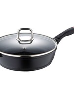 Bergner Smoorpan - aluminium - Ø24 - met deksel