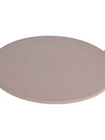 Excellent Houseware Pizza-baksteen 33cm met metalen houder