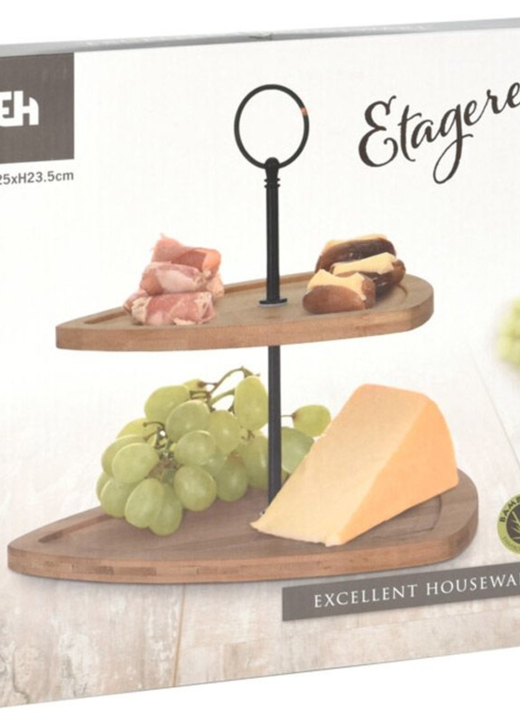 Excellent Houseware Etagere Madrid - 2 laags