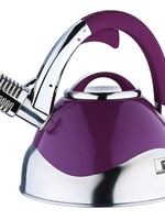 Bergner Roestvrijstalen microfoon-fluitketel (3 liter) lila