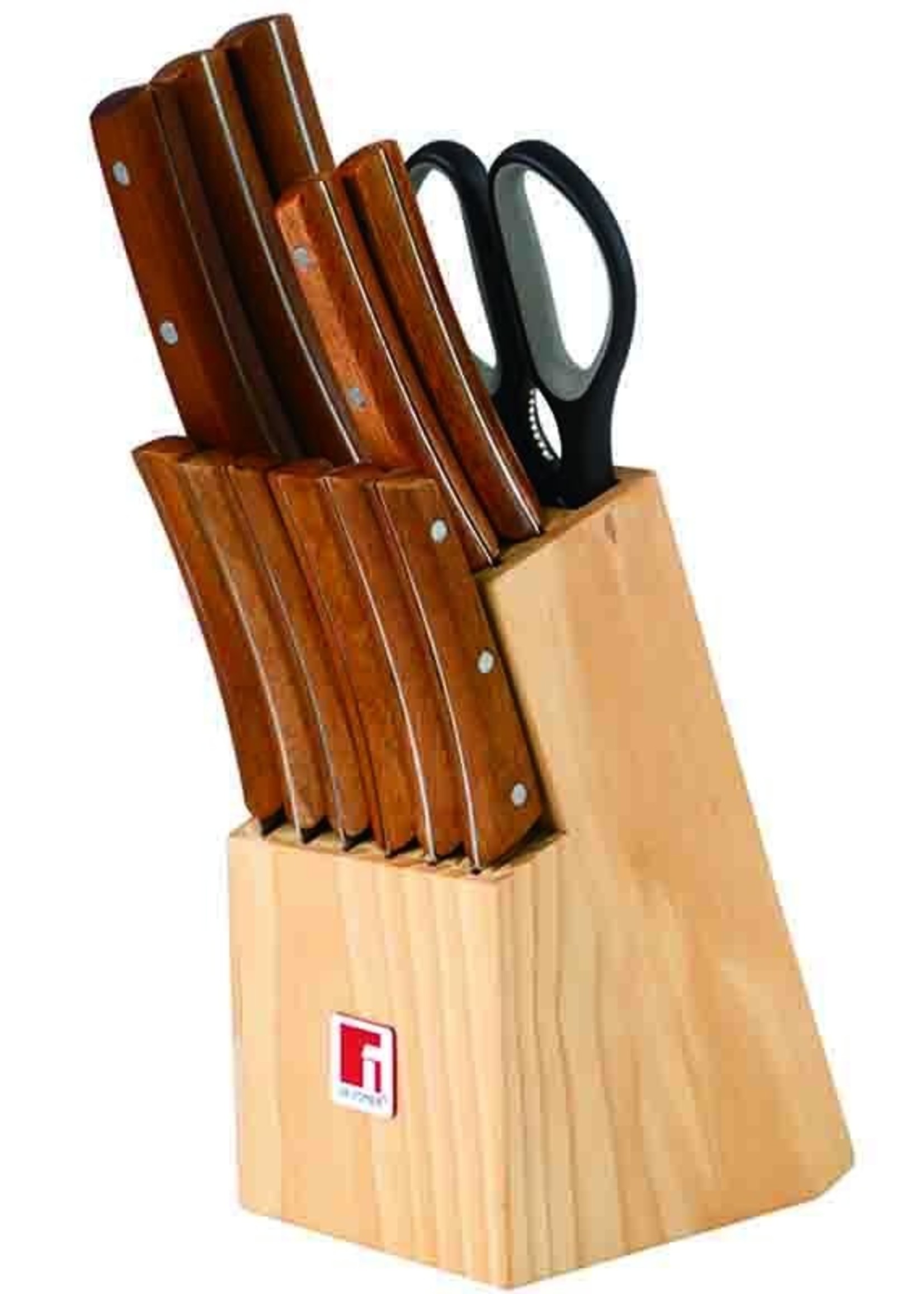 Gardeo Bergner Messenblok - 11 Messen + 1 Schaar