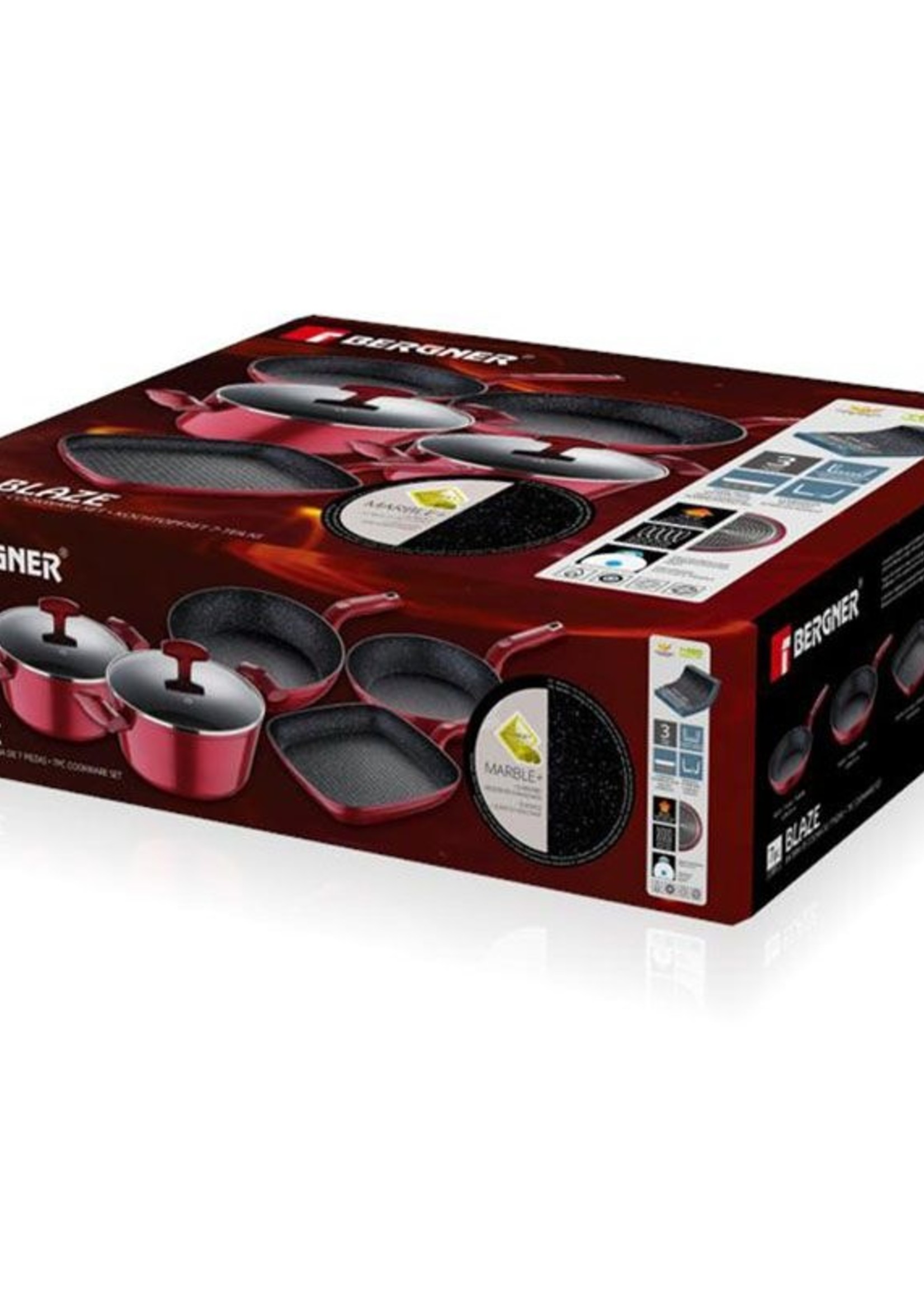 Bergner Pannenset Blaze - inductie
