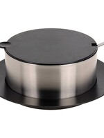 Excellent Houseware Roestvrijstalen serveerpan met sauslepel - 2.4 liter