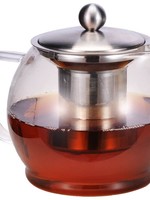 Haushalt International Glazen Theepot met filter - 1.2 liter