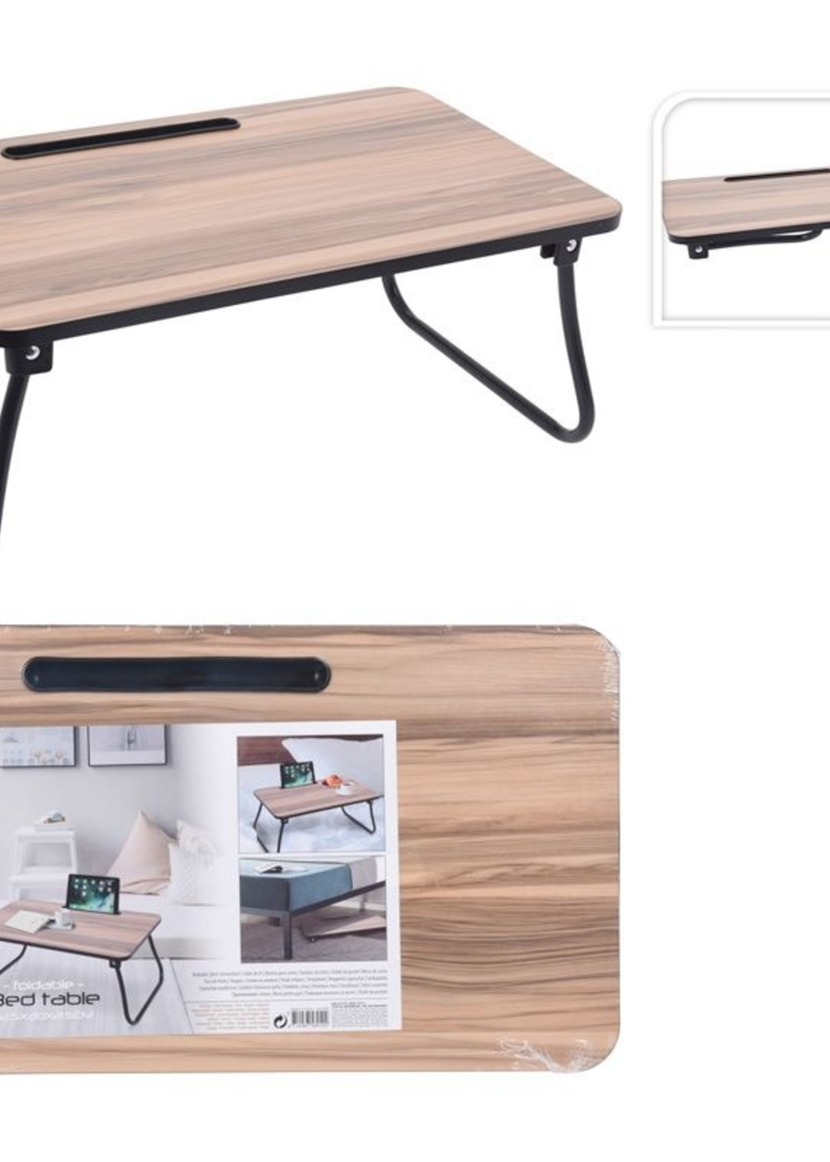 Bedtafel - inklapbaar - 52x30x22cm