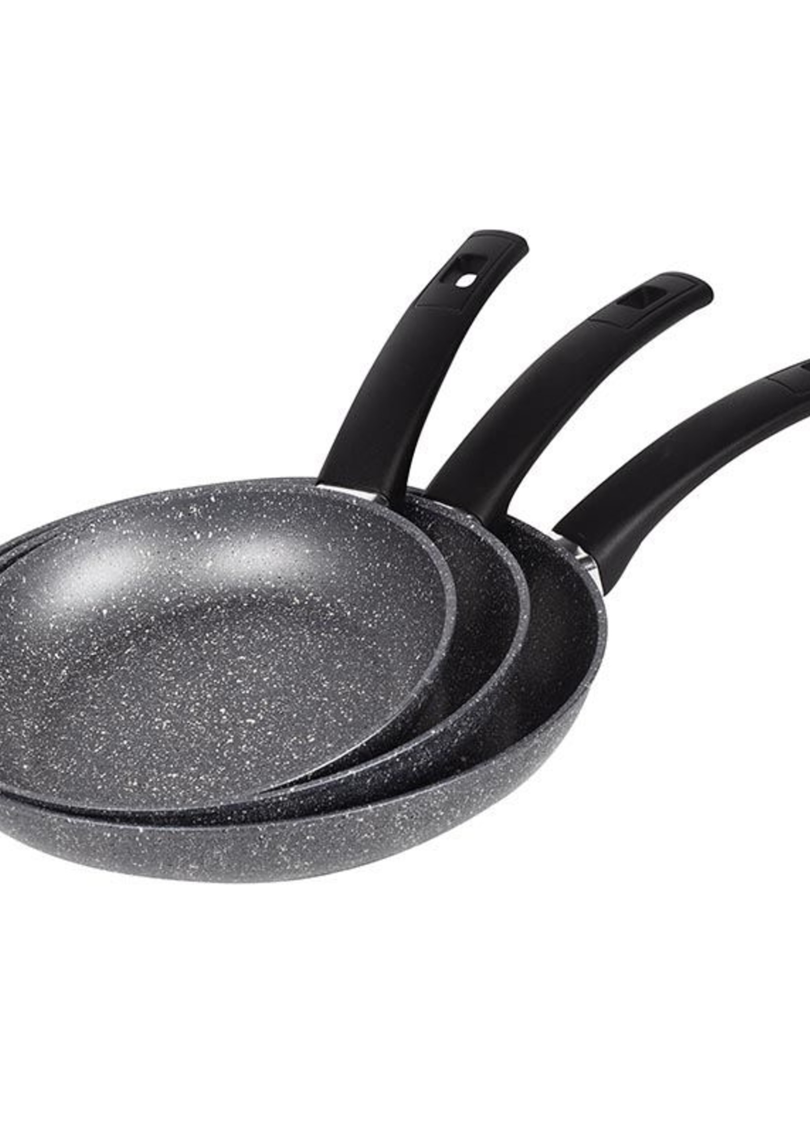 San Ignacio Koekenpannenset - Ø20, 24, 28cm - Eco Friendly - grijs