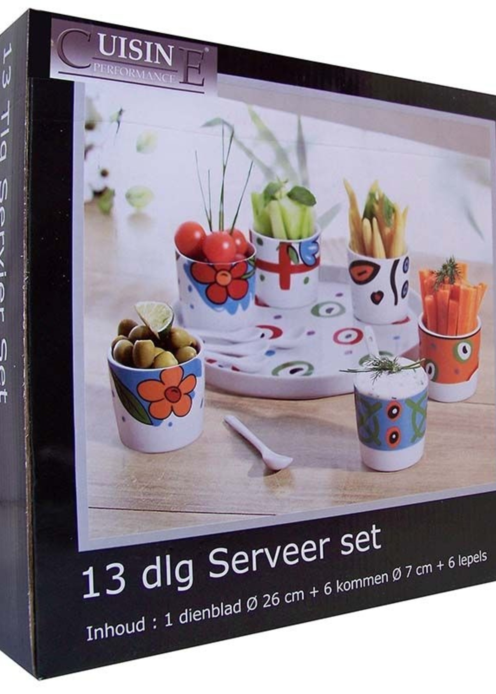 Cuisine Performance Serveerset - 13 delig
