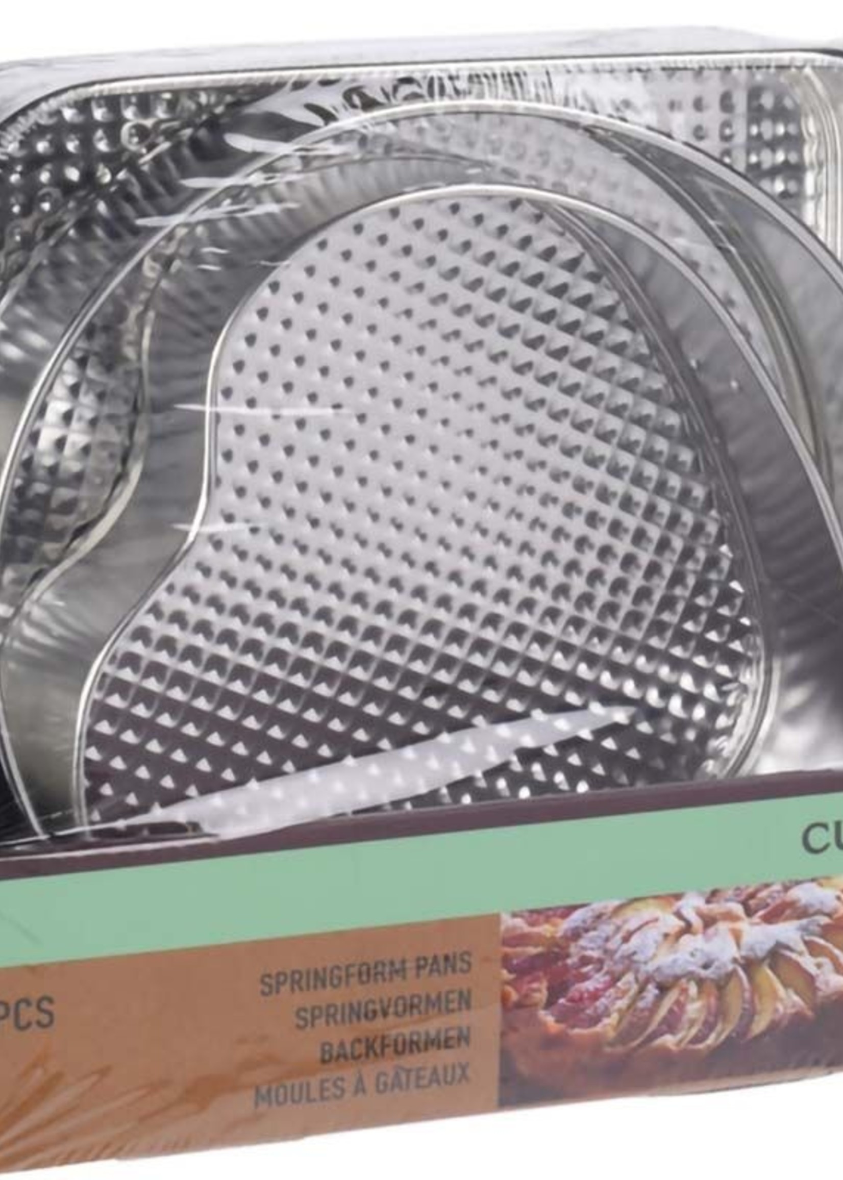 La Cucina Springvormen -  set van 3 vormen