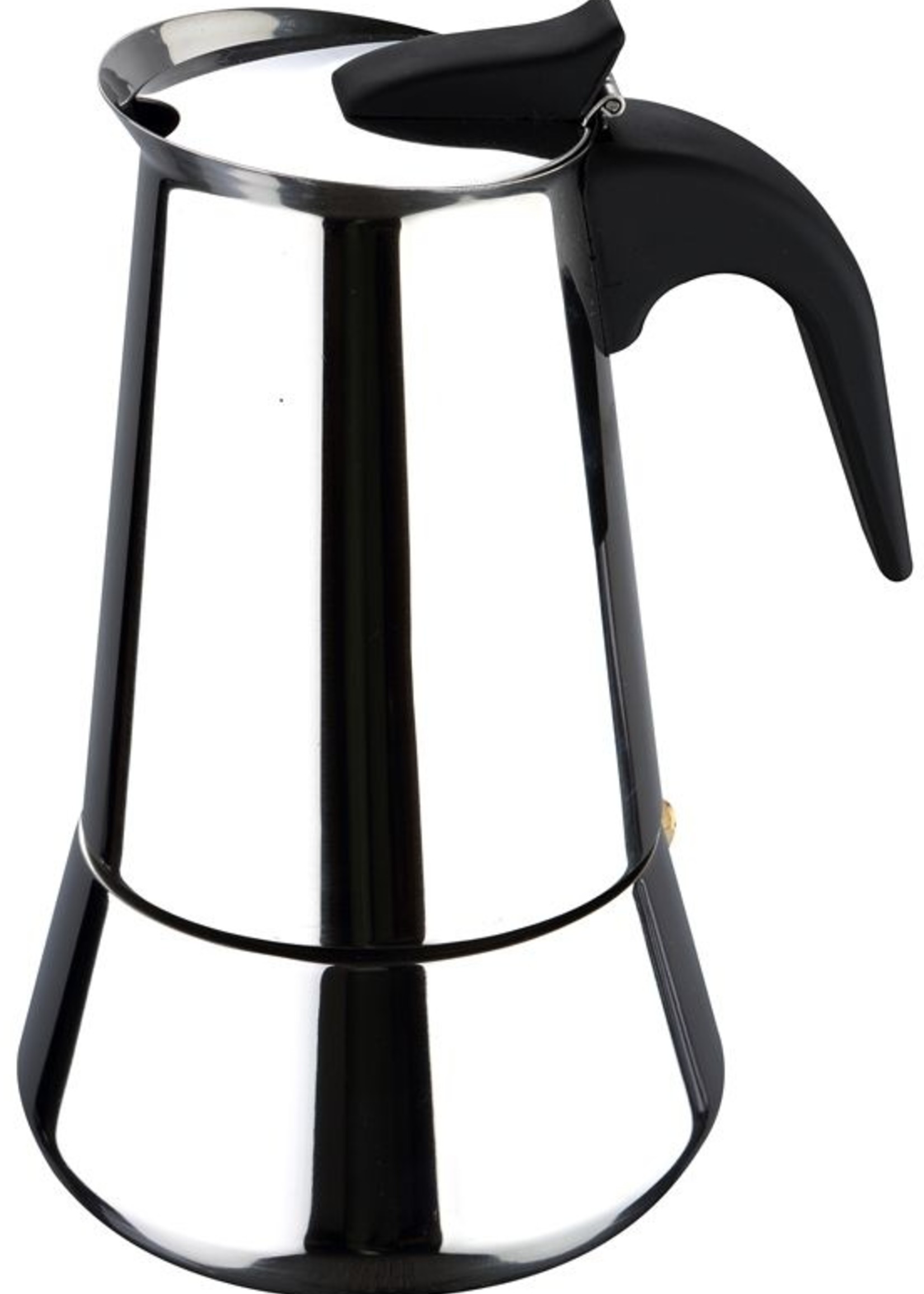 Bergner Luxe Koffie-  theezetapparaat - RVS - 4 kops