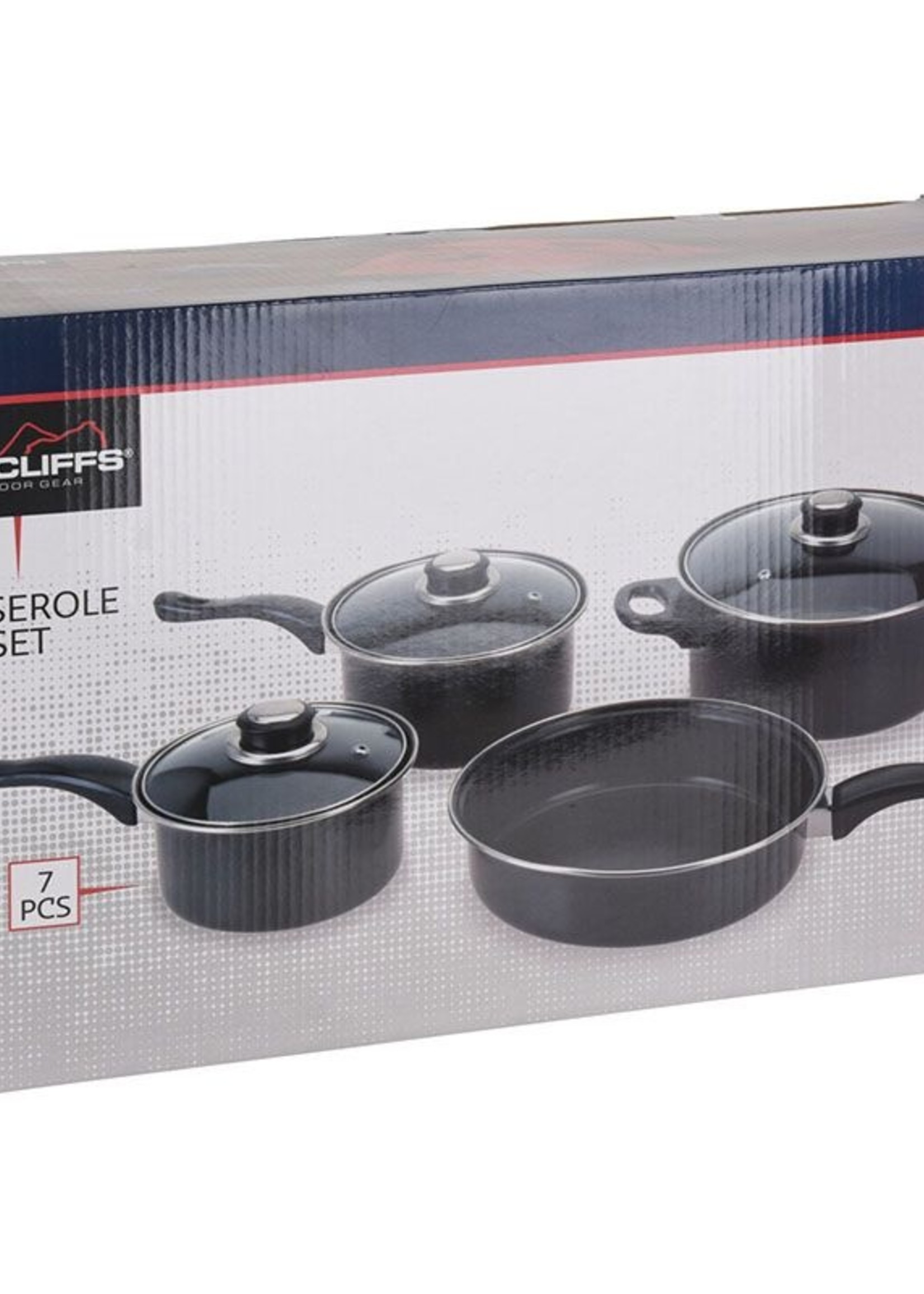 Redcliffs Pannenset - Outdoor Campingpannen - 4 stuks