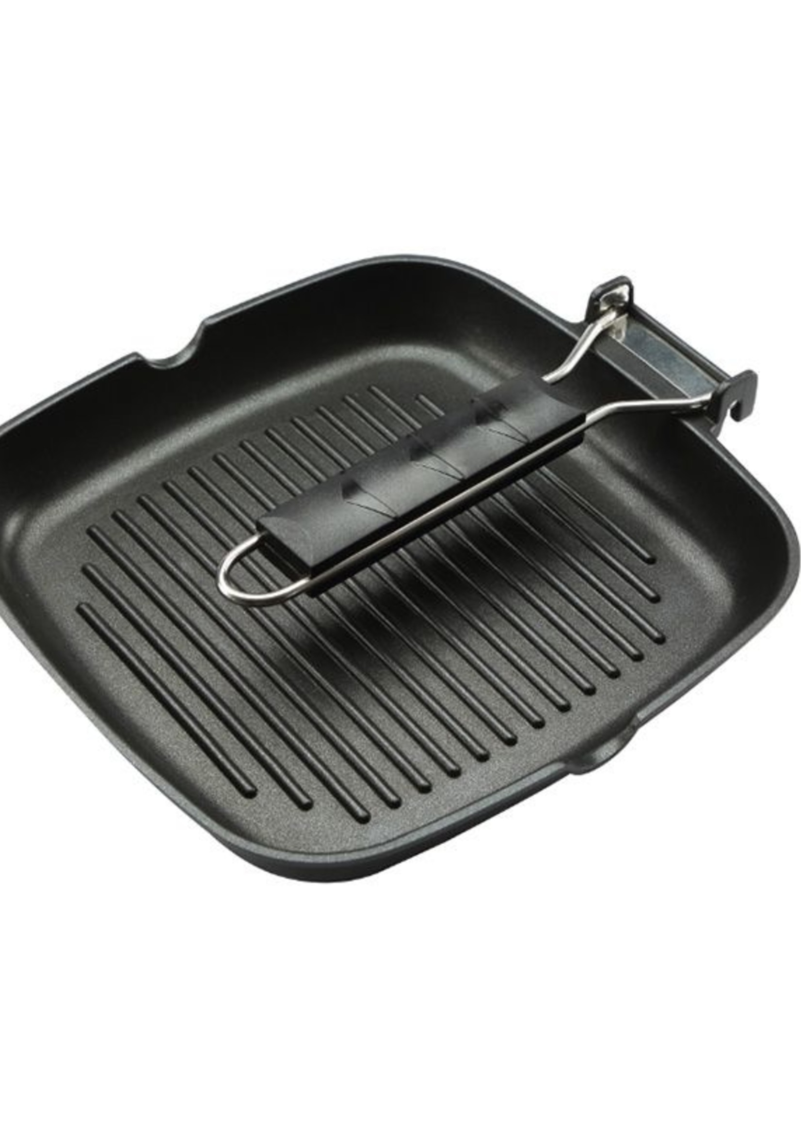 Bergner Grillpan met Inklapbaar Handvat