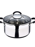 Bergner Masterpro Kookpan - met Deksel - Ø24 cm - 5L