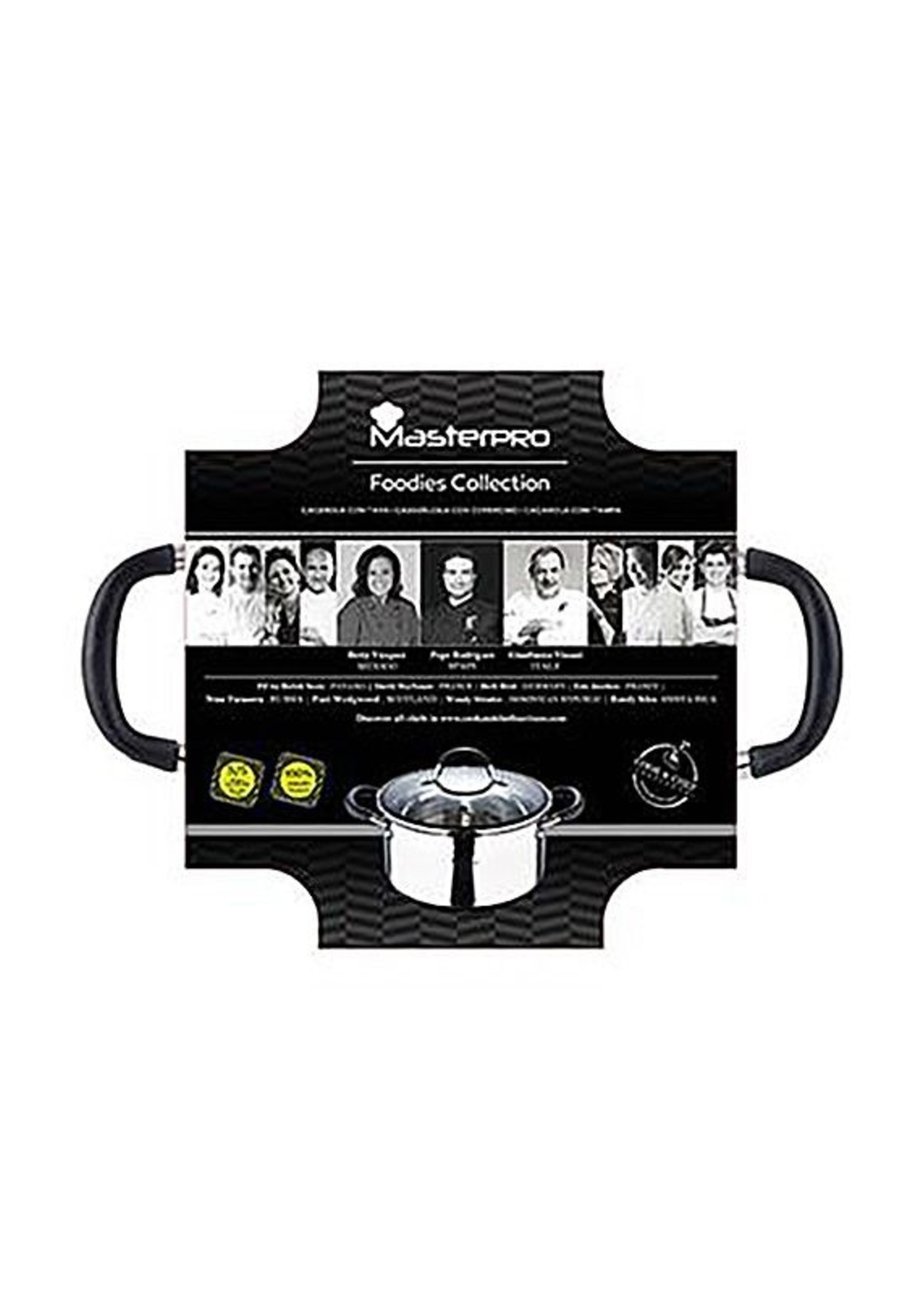 Bergner Masterpro Kookpan - met Deksel - Ø24 cm - 5L