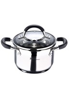 Bergner Masterpro Kookpan - met Deksel - Ø16 cm - 1.8L