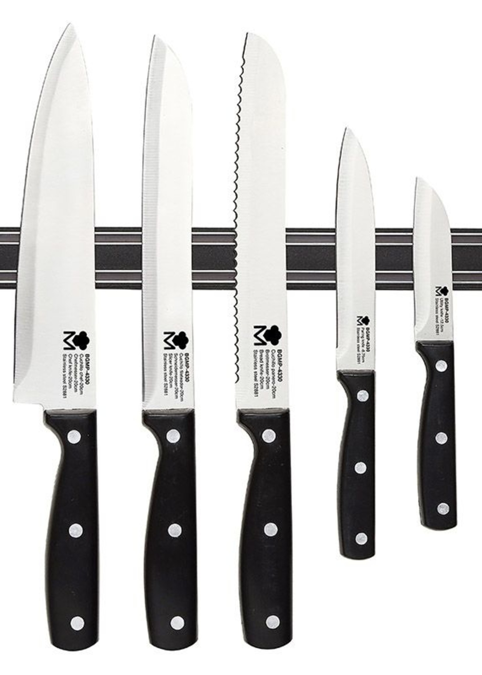 Bergner Masterpro 6-delige messenset