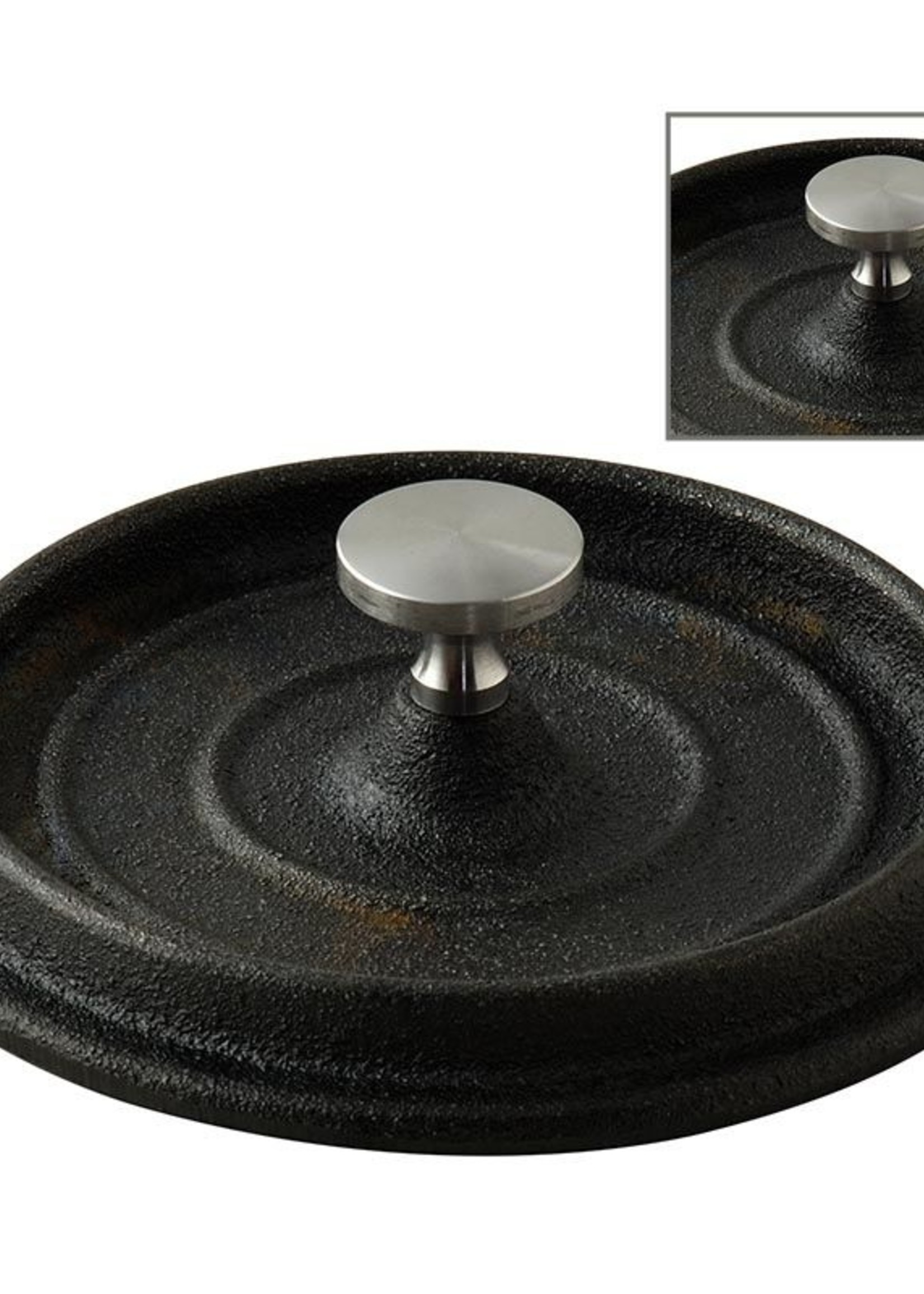 Bergner Masterpro Mini Stoofpan - met Serveerplank - Gietijzer