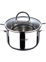 Pyrex Kookpan met Deksel - Ø16 cm - 1.7L - Inductie