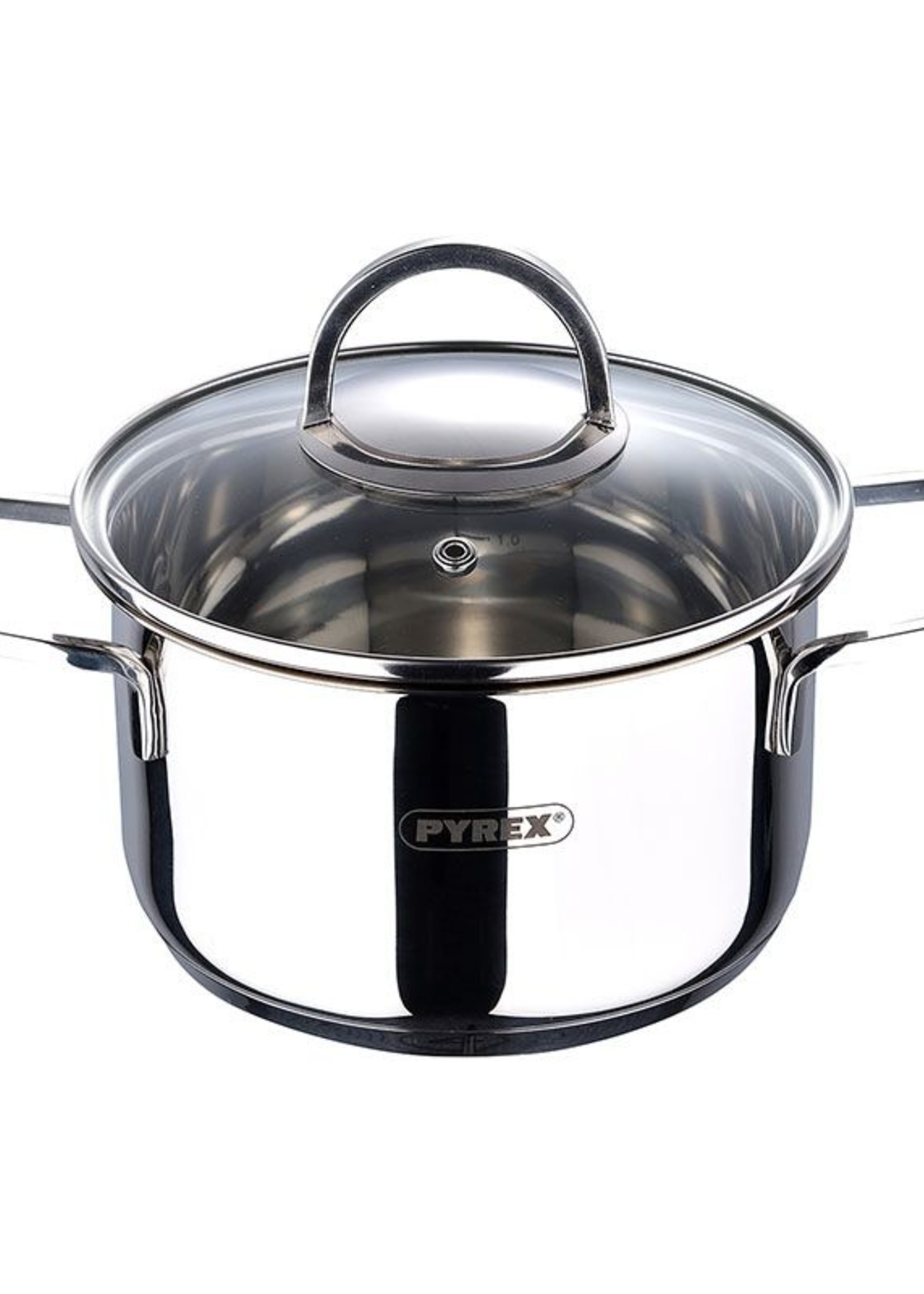 Pyrex Kookpan met Deksel - Ø16 cm - 1.7L - Inductie