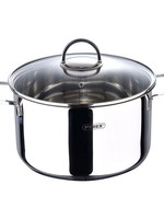 Pyrex Kookpan met Deksel - Ø24 cm - 5.7L - Inductie