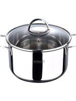 Pyrex Kookpan met Deksel - Ø20 cm - 3.3L - Inductie