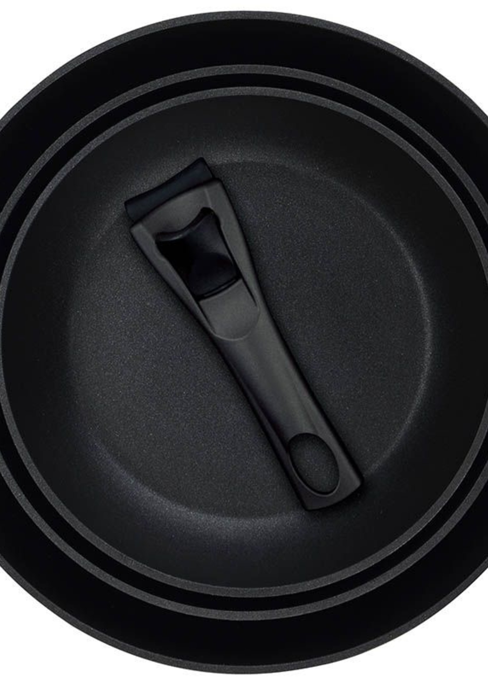 Bergner Koekenpannenset - Click & Cook - met afneembaar handvat