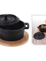 Ceruzo Tapas Stoofpannetje - Gietijzer - Ø10 cm