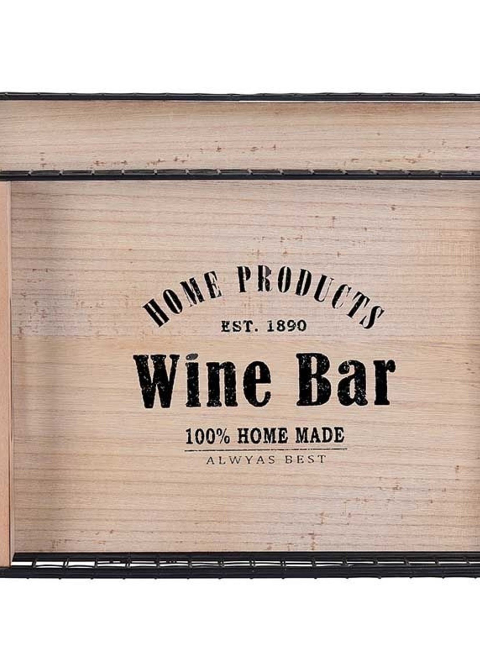 Home&Styling Dienbladen "Wine Bar" - 2 stuks