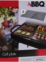 BBQ Barbecue RVS grillplaten - 2 stuks
