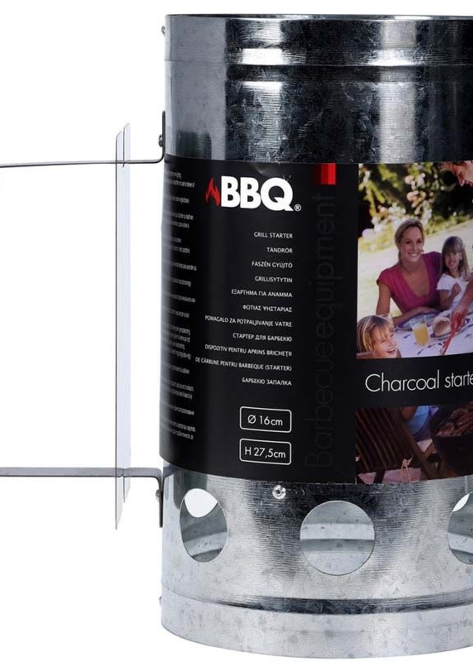 BBQ Houtskoolstarter Metaal - 27x16cm