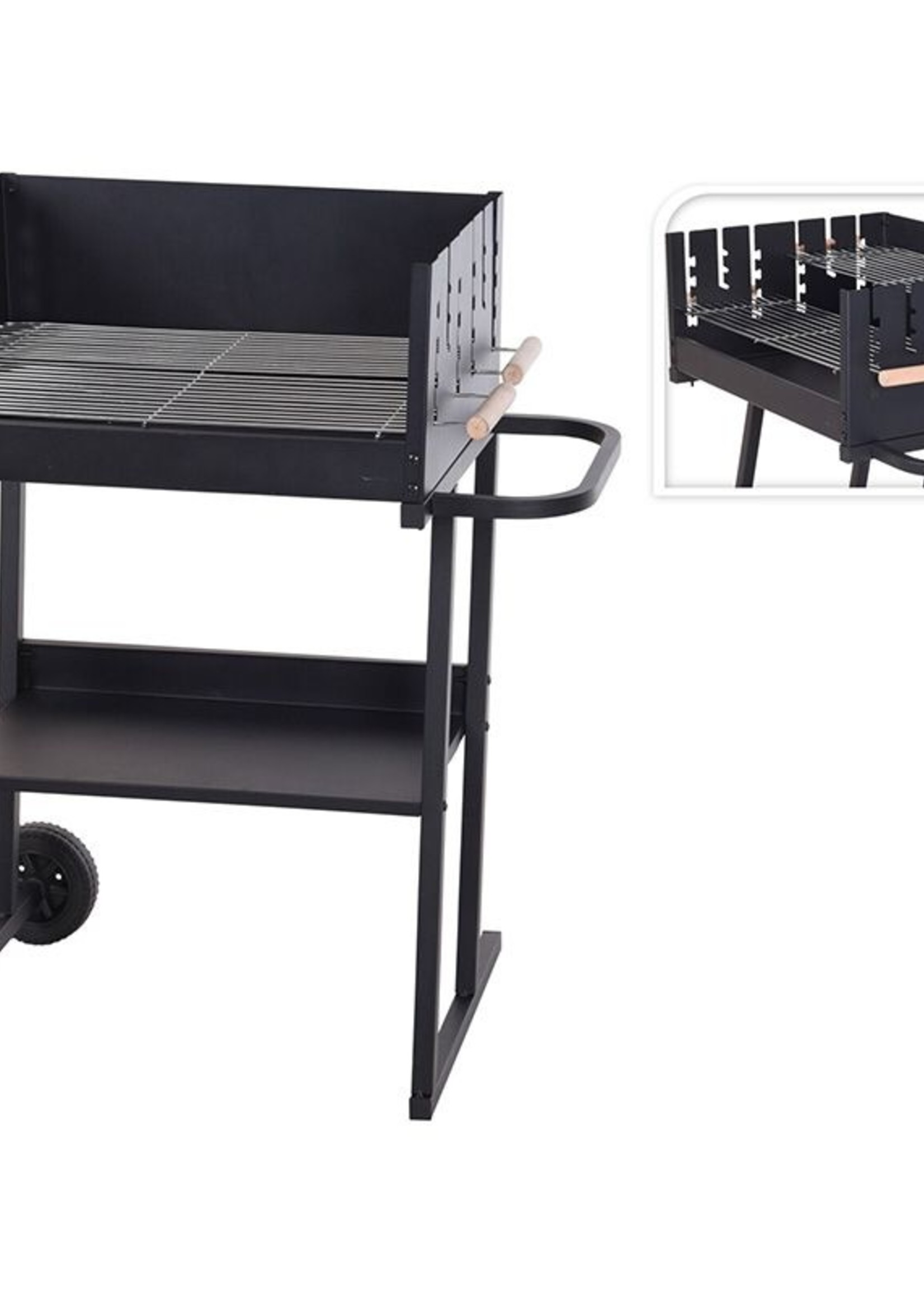 Vaggan rechthoekige BBQ - 82x47x90cm