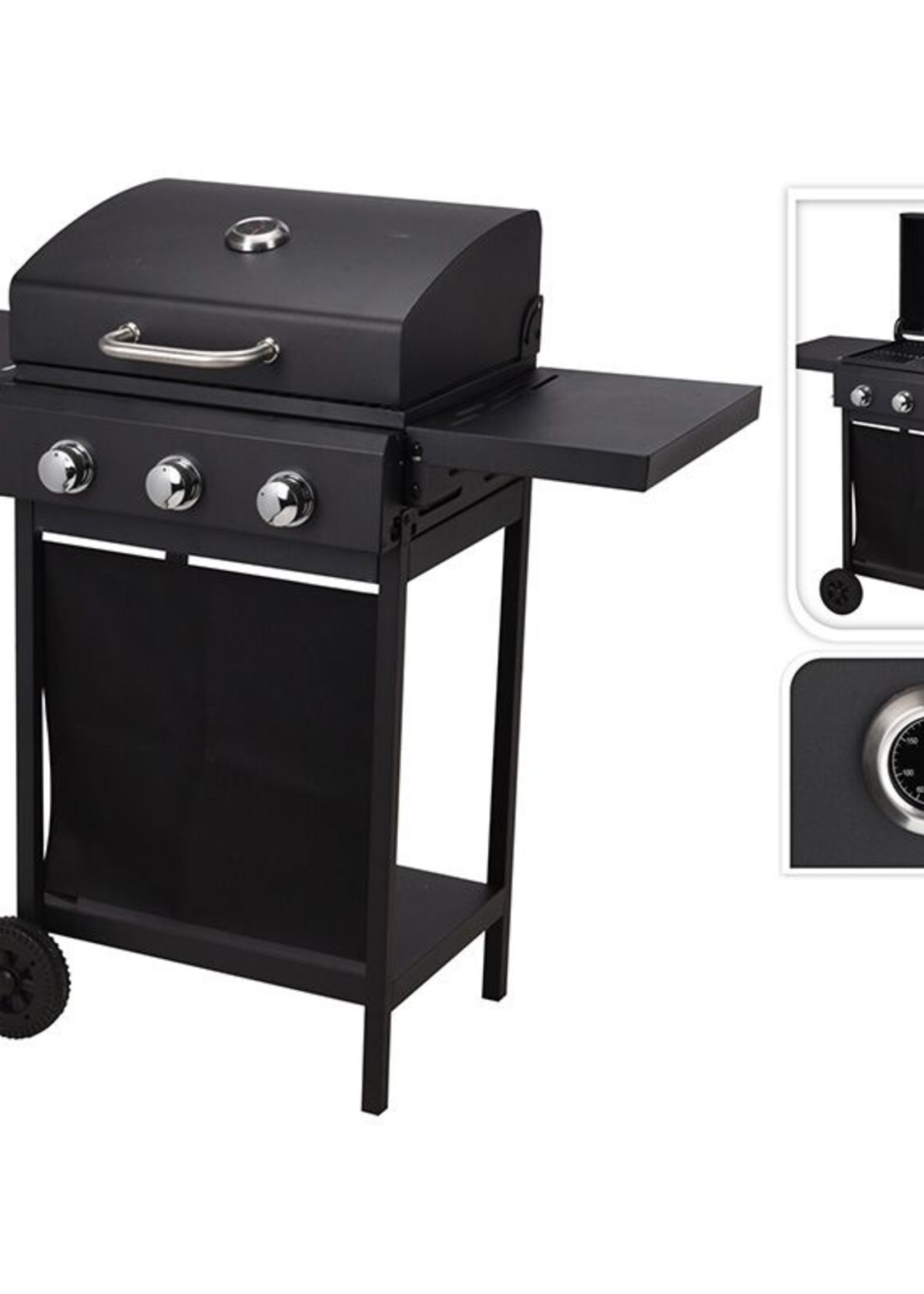 Vaggan Gas barbecue - 3 branders