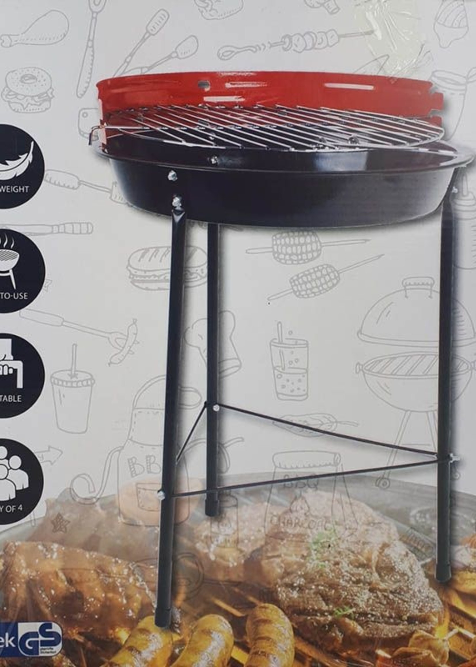 Barbecuegrill - draagbare BBQ