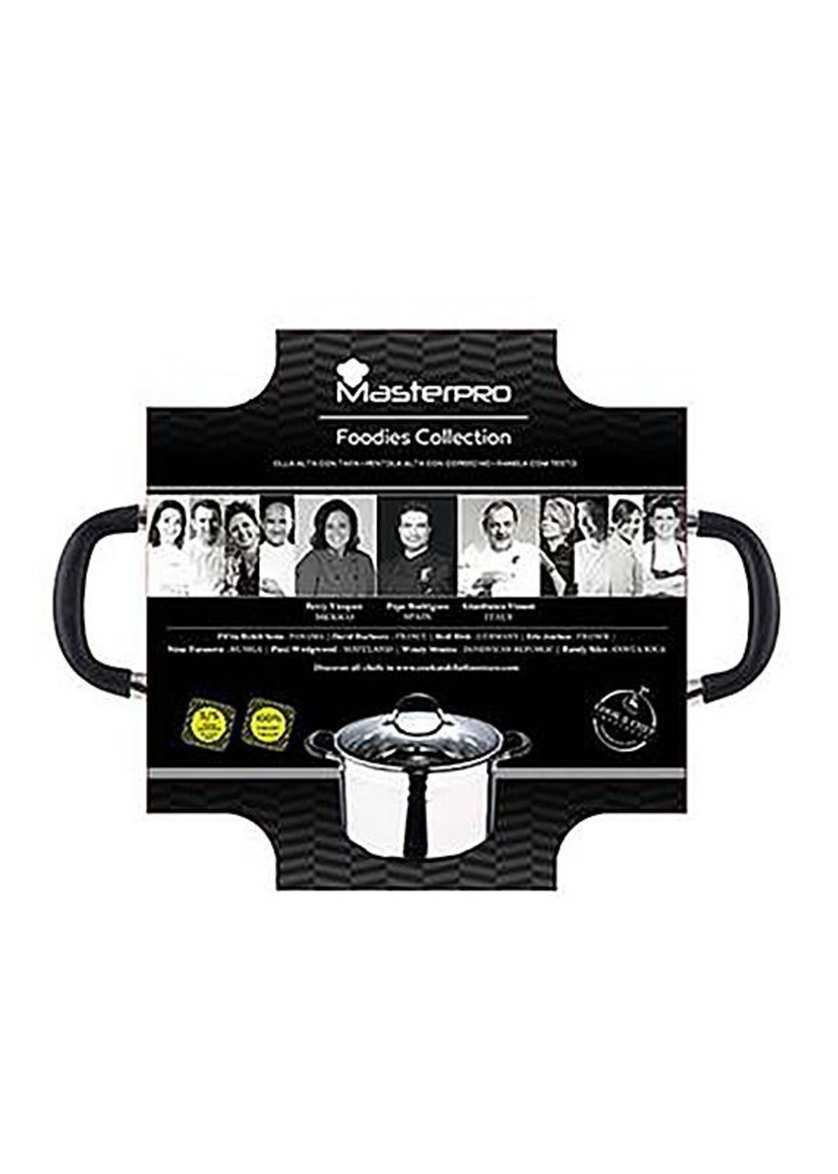 Bergner Masterpro Kookpan - met Deksel - Ø28 cm - 9.5L