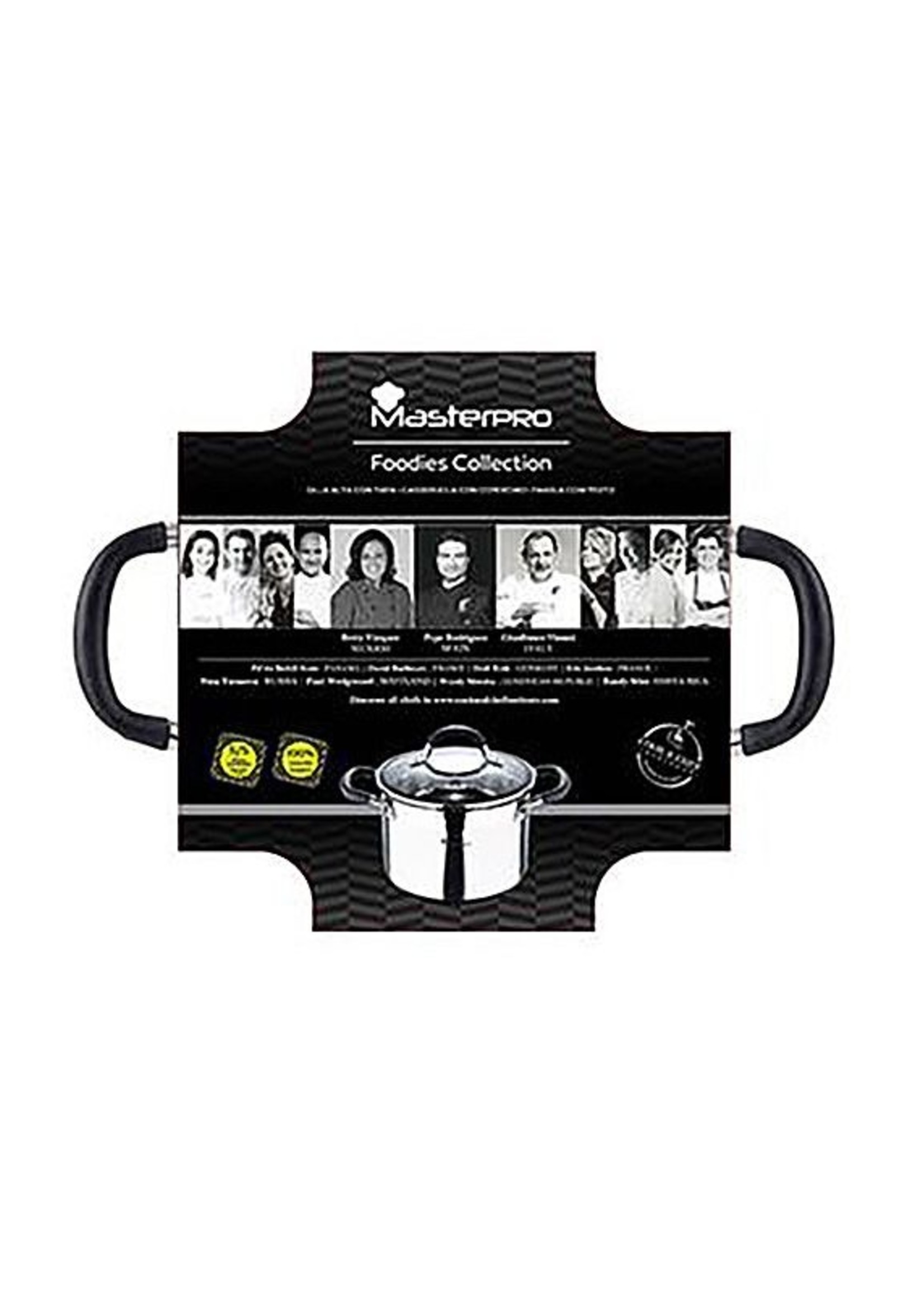 Bergner Masterpro Kookpan - met Deksel - Ø20 cm - 4.0L